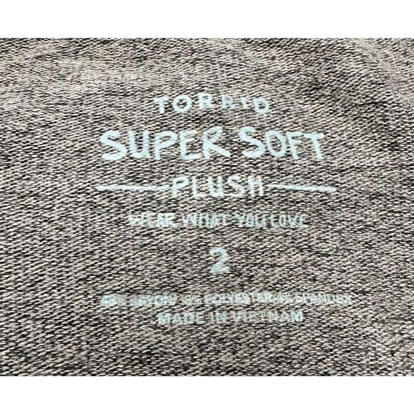 Torrid Tunic Women’s‎ Size 2 Super Soft Plush Walnut Knitted Pullover Pockets - Picture 2 of 9